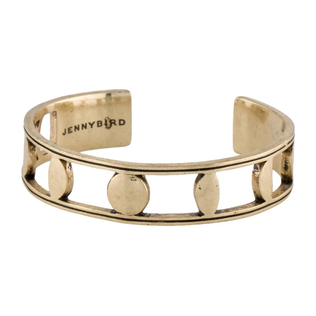 Jenny Bird Moonsong Cuff Bracelet - Antique Gold 44$